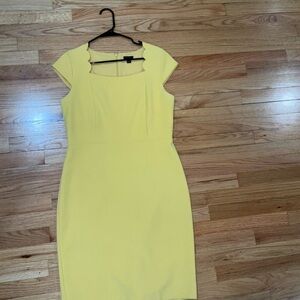 Ann Taylor Yellow Mini Dress